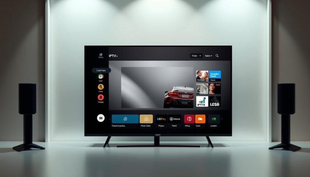 IPTVX interface personnalisée