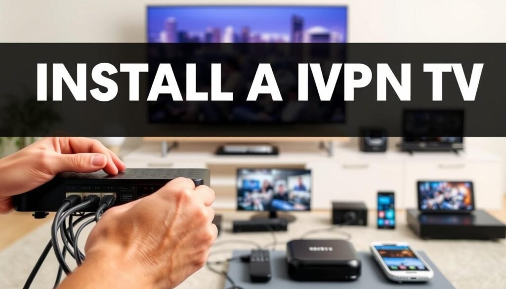 installation VPN sur appareils IPTV